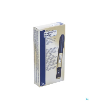 Novomix 70 flexpen susp inj stylo prerempli 5