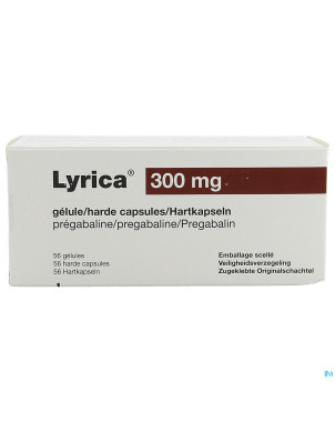 Lyrica 300mg pi pharma caps durs  56 x 300mg pip