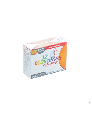 12 vitamines+gingeng    comp eff. tube 2x12