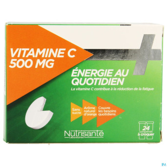 Vitamine c 500mg    comp a croquer tube 2x12
