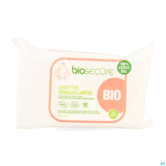 Bio secure lingettes demaq 25