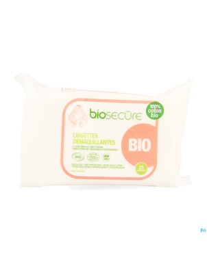 Bio secure lingettes demaq 25
