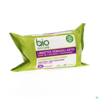 Bio secure lingettes demaq 25