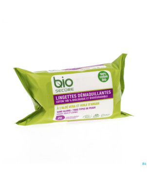 Bio secure lingettes demaq 25
