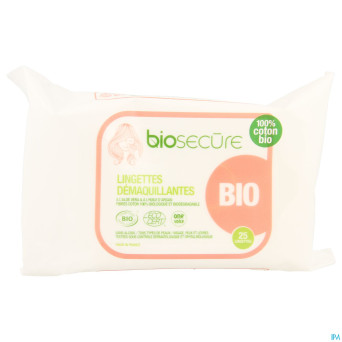 Bio secure lingettes demaq 25