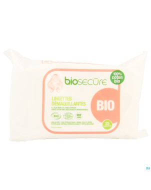 Bio secure lingettes demaq 25