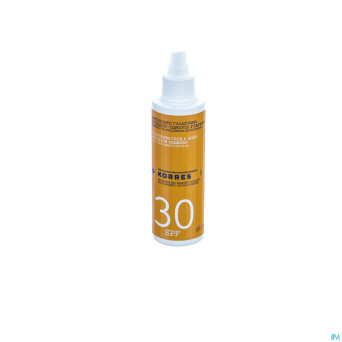 Korres ks sun spray yogourt ip30    150ml