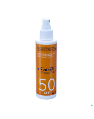 Korres ks sun spray yogourt ip50    150ml