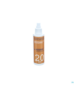 Korres ks sun spray yogourt ip20    150ml