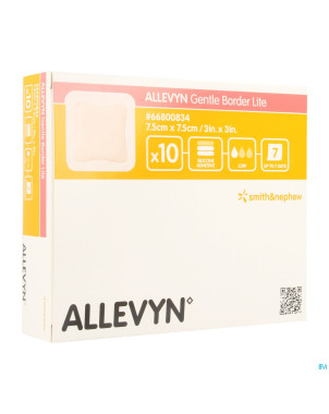 Allevyn gentle border lite  7,5x 7,5cm 10 66800834
