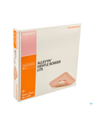 Allevyn gentle border lite 15,0x15,0cm 10 66800840