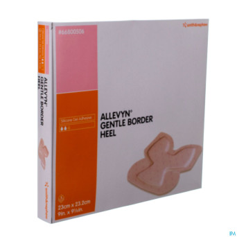Allevyn gentle border heel 5    66800506
