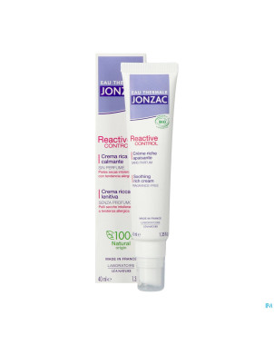 Jonzac creme riche haute tolerance    40ml