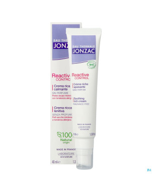 Jonzac creme riche haute tolerance    40ml