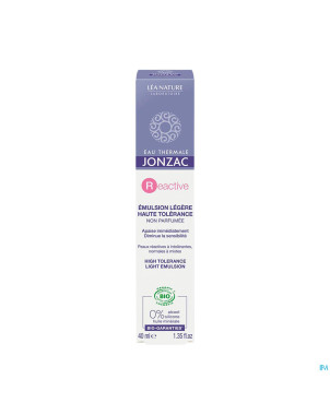 Jonzac emuls legere haute tolerance  40ml