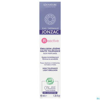 Jonzac emuls legere haute tolerance  40ml