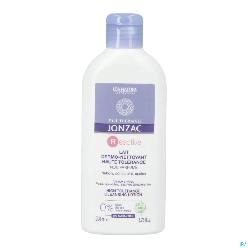 Jonzac lait dermo nettoyant visage 200ml