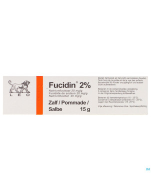Fucidin 2 % impexeco ung zalf 15 g pip