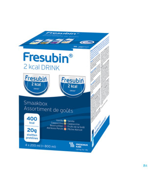 Fresubin 2 kcal drink assortiment 4x200ml