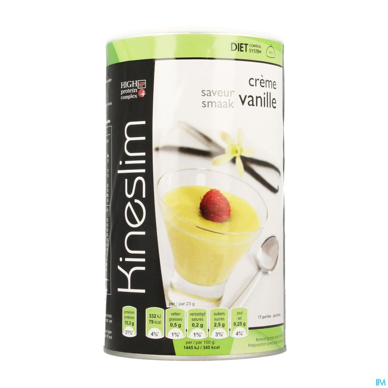 Kineslim vanille creme    pdr 400g