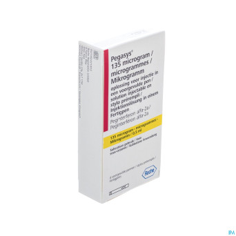 Pegasys 135mcg stylo prerempli 4x0,5ml cfr 1684257