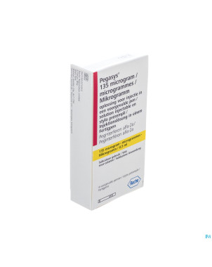 Pegasys 135mcg stylo prerempli 4x0,5ml cfr 1684257