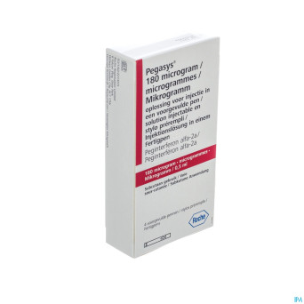 Pegasys 180mcg stylo prerempli    4x0,5ml