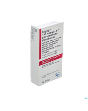 Pegasys 180mcg stylo prerempli    4x0,5ml