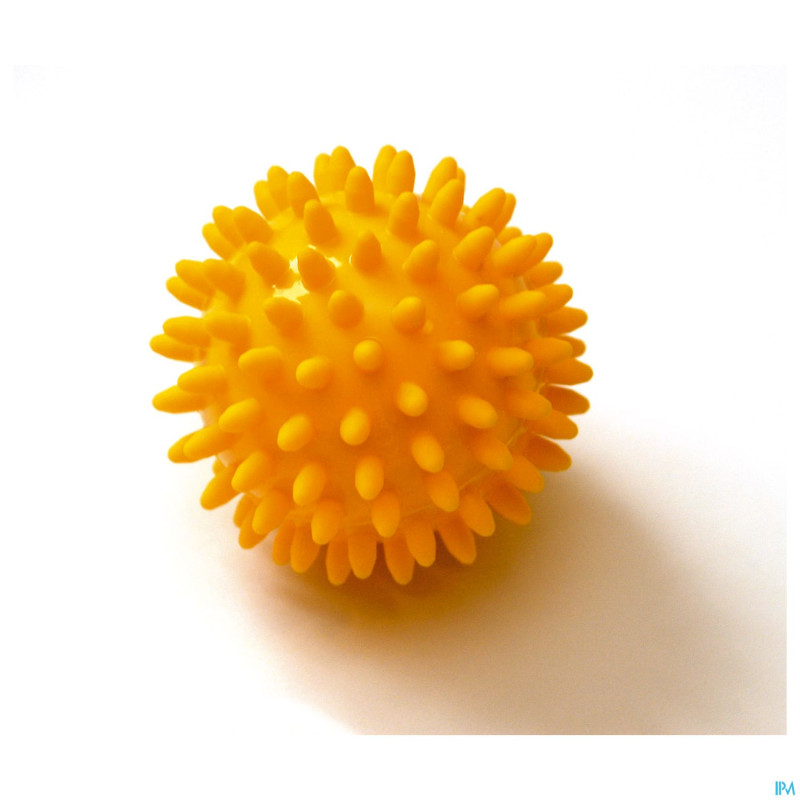 Sissel spiky ball  8cm jaune 2