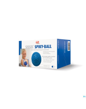 Sissel spiky ball 10cm bleu 2