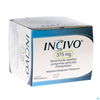 Incivo 375 mg comp pell 4 x 42