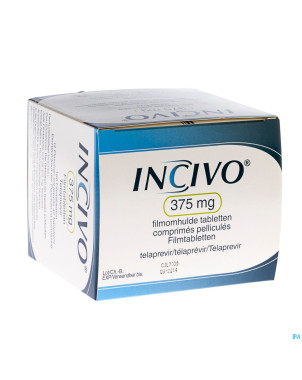 Incivo 375 mg comp pell 4 x 42