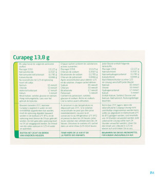 Curapeg 13,7 g poudre sol buv 30