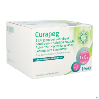 Curapeg 13,7 g poudre sol buv 50