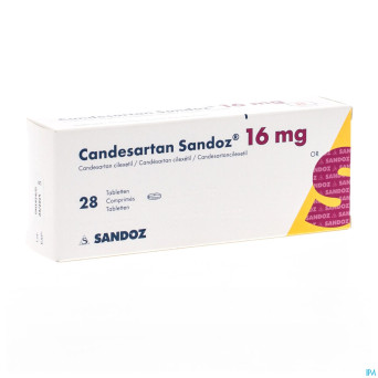 Candesartan sandoz tabl 28 x 16 mg