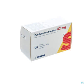 Candesartan sandoz tabl 98 x 32 mg