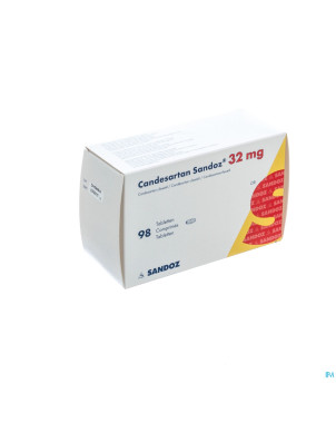 Candesartan sandoz tabl 98 x 32 mg