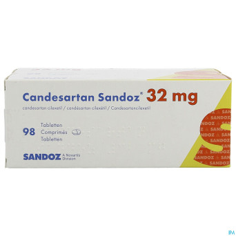 Candesartan sandoz tabl 98 x 32 mg