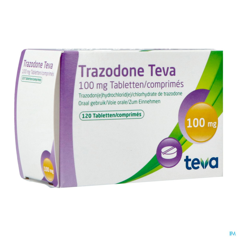 Trazodone teva tabl 120 x 100 mg