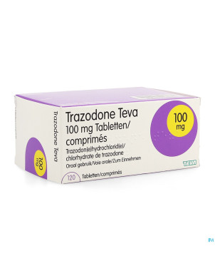 Trazodone teva tabl 120 x 100 mg