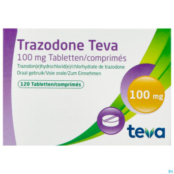 Trazodone teva tabl 120 x 100 mg