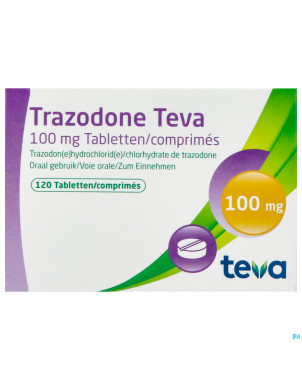 Trazodone teva tabl 120 x 100 mg