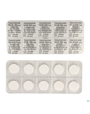 Trazodone teva tabl 120 x 100 mg
