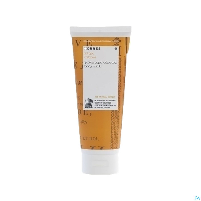 Korres kb lait corporel citrus    200ml