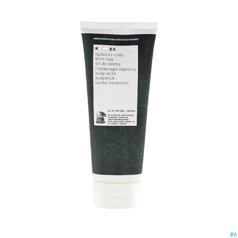 Korres kb lait corporel the menthe    200ml