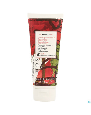 Korres kb lait corporel rose japonaise    200ml