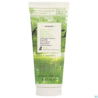 Korres kb lait corporel basilic-lemon    200ml