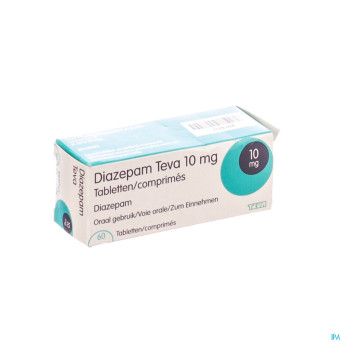 Diazepam teva comp  60x10mg