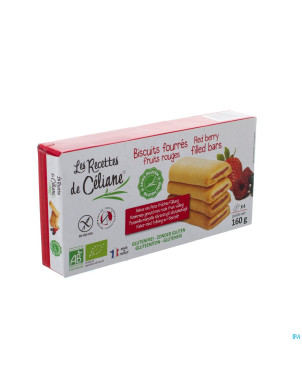 Celiane biscuit fourr.fruit r.bio160g 4587 revogan