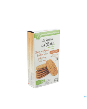 Celiane biscuit petit dejeuner bio    190g 4588